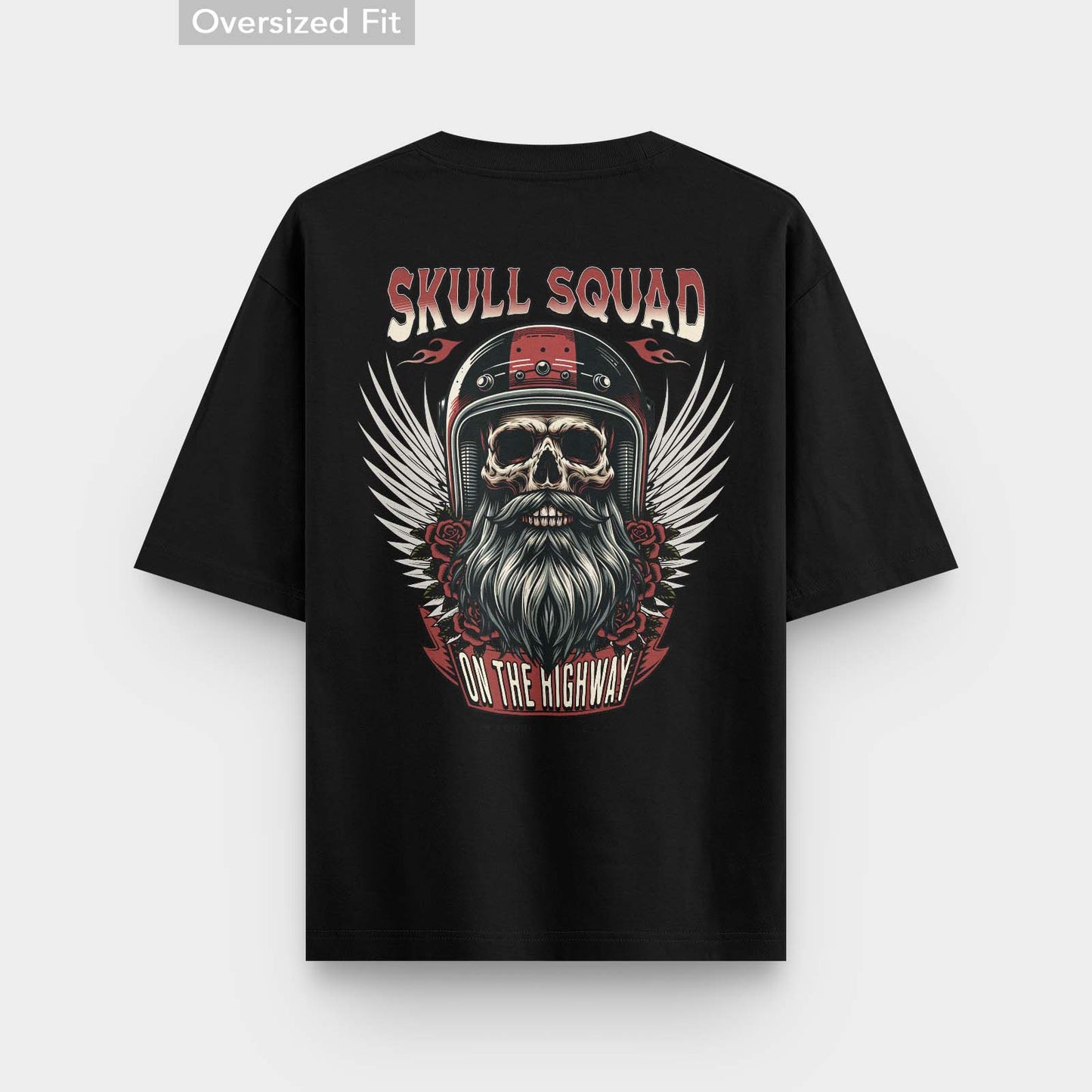 Skull Squard Oversized T-shirt