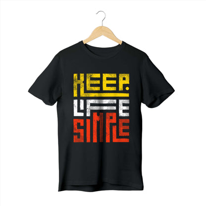 Keep Life Simple Regular T-shirt Stylnova