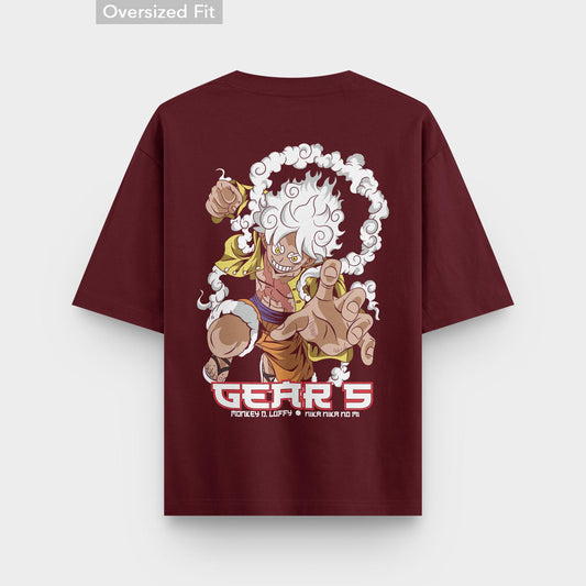Ultimate Monkey D. Luffy Gear 5 Oversized T-Shirt