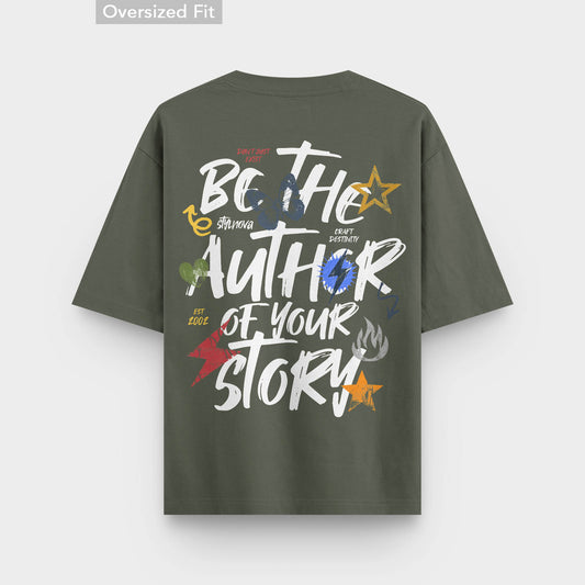 Be the Author of Your Story Oversized T-shirt